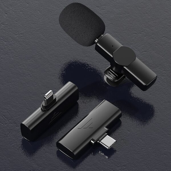 Wireless Neckline Clip Noise Reduction Mini Microphone for Clear Audio - Image 3