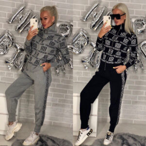Personalized Monogrammed Casual Sports Suit