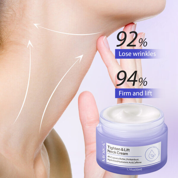 Anti-Aging Neck Cream - Tightening & Firming Wrinkle Removal for Smooth Necklines - Image 7