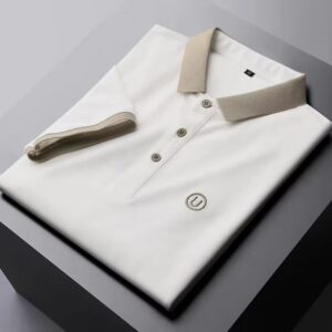 Thin Business Fashion Loose Fit Men's Short Sleeve Shirt - Professional Style