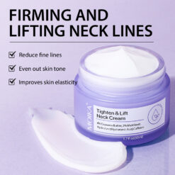 Anti-Aging Neck Cream - Tightening & Firming Wrinkle Removal for Smooth Necklines