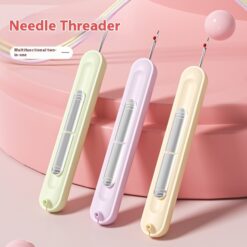 Easy Needle Threader Guide Machine - Hand Sewing Tool for Seniors & Beginners