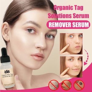 Organic Skin Tag Remover Serum - Pain-Free Mole Removal Cream for Face & Body - No-Trace Solution
