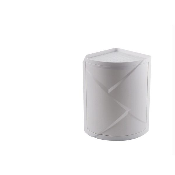 Adhesive Shower Shelf Rotating Punch-Free Shower Corner Shelf - Image 2