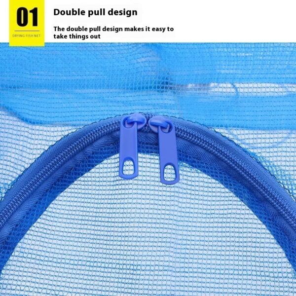 Household Large Net Rack Folding Fish Drying Stand - Multi-Purpose Drying Net - Image 5