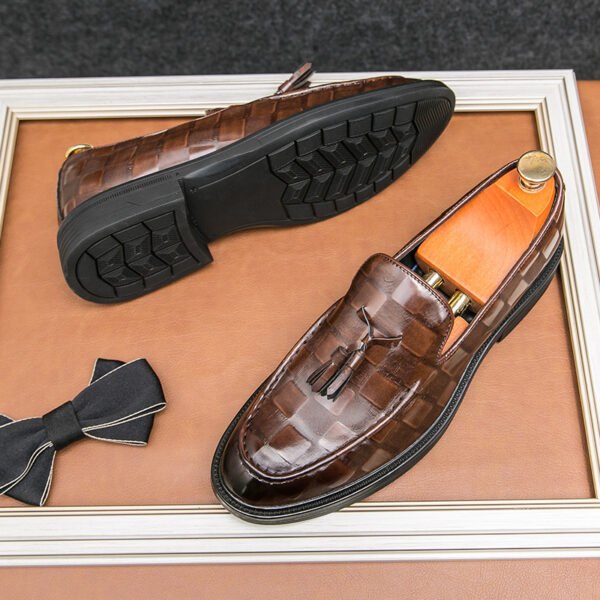 New Pointed Toe Slip-On Business Shoes - Image 4