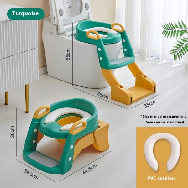 2-in-1 Ladder Potty Training Toilet Seat - Image 2