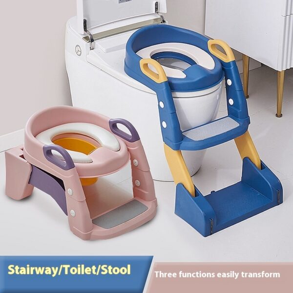 2-in-1 Ladder Potty Training Toilet Seat - Image 3