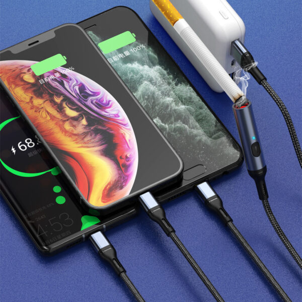 Car USB Cigarette Lighter Mobile Phone Super Fast Charge Adapter