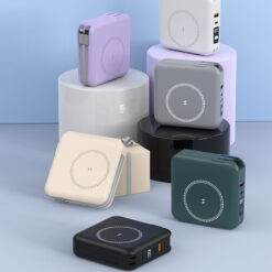 5-in-1 Magnetic Wireless Power Bank - Portable Charger