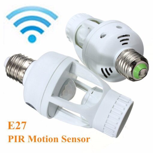 E27 PIR Motion Sensor Lamp Holder