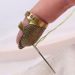 Adjustable Finger Thimble Hoop Cover for Sewing Tools