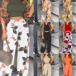 Women's Summer Clothes Two-Piece Set - Trendy & Stylish Outfit