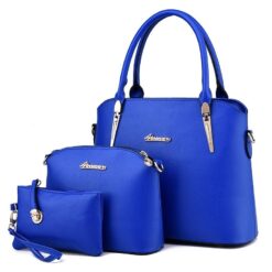 Women’s Messenger Bag & Wallet Combo – Stylish Crossbody Handbag Set
