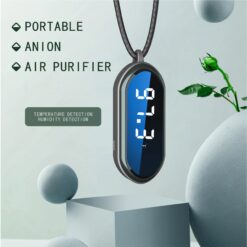Portable Negative-Ion Air Purifier – Compact Desktop / Wearable Ionic Cleaner