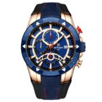 Men's Six-Pin Chronograph Calendar Watch – Luxury Business Quartz - Image 7