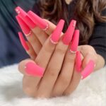 Rhinestone Press-On Nails 24PCS – Luxury Bling Fake Nails with Glue - Image 7