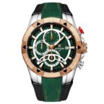 Men's Six-Pin Chronograph Calendar Watch – Luxury Business Quartz - Image 8