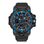 Men's Dual Display Sports Watch – Waterproof Quartz Chronograph Stopwatch - Image 7