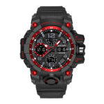 Men's Dual Display Sports Watch – Waterproof Quartz Chronograph Stopwatch - Image 3