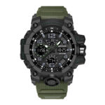 Men's Dual Display Sports Watch – Waterproof Quartz Chronograph Stopwatch - Image 5