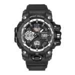Men's Dual Display Sports Watch – Waterproof Quartz Chronograph Stopwatch - Image 2