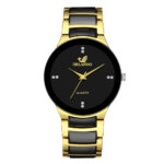 Luxury Men's Two-Tone Gold & Silver Stainless Steel Chronograph Watch – Business Dress Quartz Watch - Image 9
