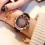 Luxury Rotating Dial Leather Watch Men – Waterproof Quartz Chronograph - Image 2