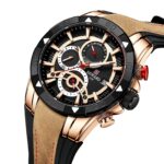 Men's Six-Pin Chronograph Calendar Watch – Luxury Business Quartz - Image 3