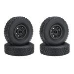 Real Soft Tire Kit for Tamiya Mini 4WD – Original Car Replica Rubber Tires (4PCS) - Image 2