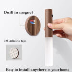 USB Rechargeable LED Motion Sensor Night Light – Magnetic Wireless Wall Lamp - Image 4