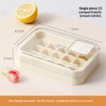 Push-Button Ice Cube Tray – Easy Release Food-Grade Silicone Mold - Image 8