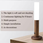 USB Rechargeable LED Motion Sensor Night Light – Magnetic Wireless Wall Lamp - Image 6