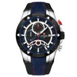 Men's Six-Pin Chronograph Calendar Watch – Luxury Business Quartz - Image 5