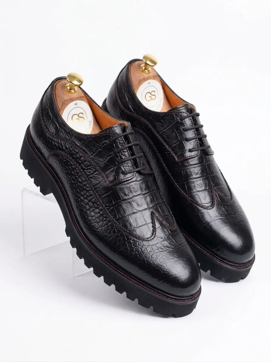 Gemini_Generated_Image_4q9pqa4q9pqa4q9p Oxford Dress Shoes - Handmade Croc Leather Platform Oxfords for Men - Image 1
