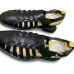 Men’s Leather Shoe Sandals - Handmade Fisherman Sandals with Buckle