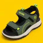Kids Unisex Green Sandals - Quality Summer Sandals for Boys & Girls