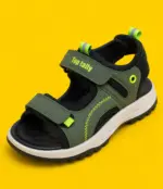 Kids Unisex Green Sandals - Quality Summer Sandals for Boys & Girls