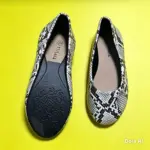 Girls Snake Print Ballet Flats - Soft Slip-On Dress Shoes